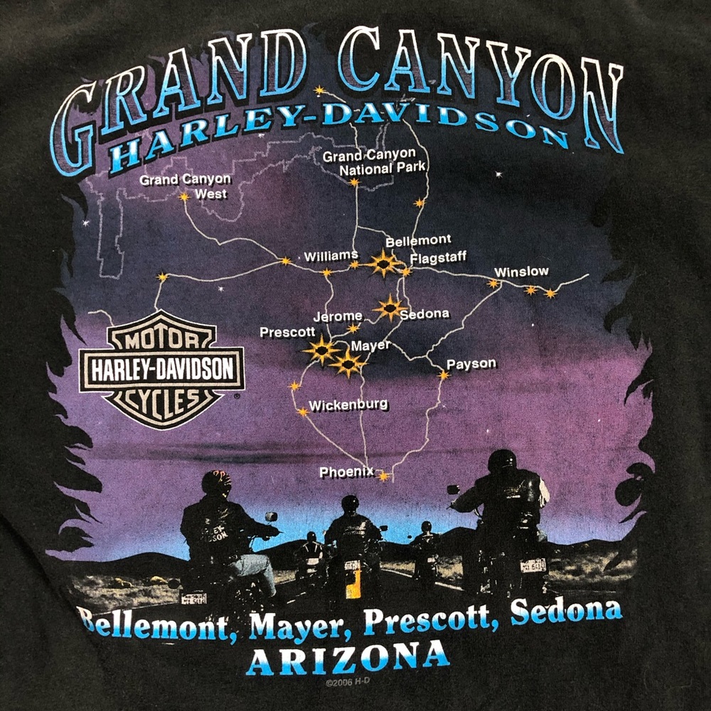 Old School Harley Davidson T-Shirt! - Picture 5 of 5
